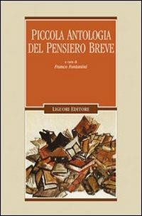 Piccola antologia del pensiero breve - copertina