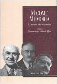 M come memoria. La memoria nella teoria sociale - copertina