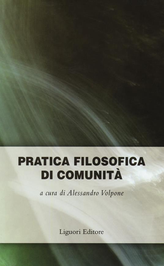 Pratica filosofica di comunità - copertina
