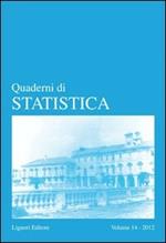 Quaderni di statistica (2012). Vol. 14