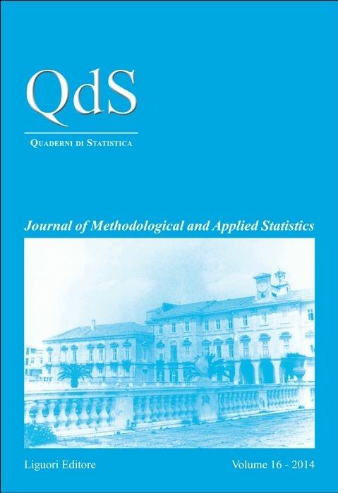 Quaderni di statistica. Ediz. inglese - copertina