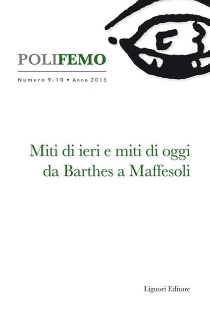 Polifemo. Nuova serie di «lingua e letteratura» (2015). Vol. 9-10 - Renato Boccali - ebook