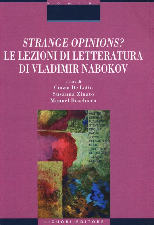 Strange opinions? Le lezioni di letteratura di Vladimir Nabokov - copertina