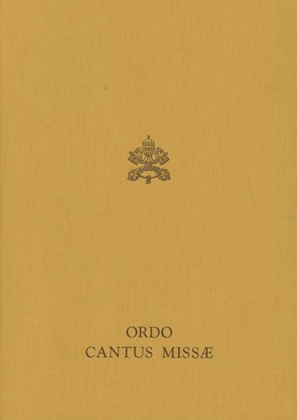 Ordo cantus missae. Editio typica altera - copertina