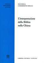 L'interpretazione della Bibbia nella Chiesa