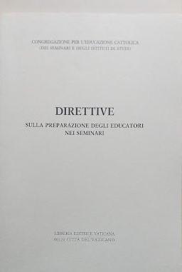 Direttive sulla preparazione degli educatori nei seminari