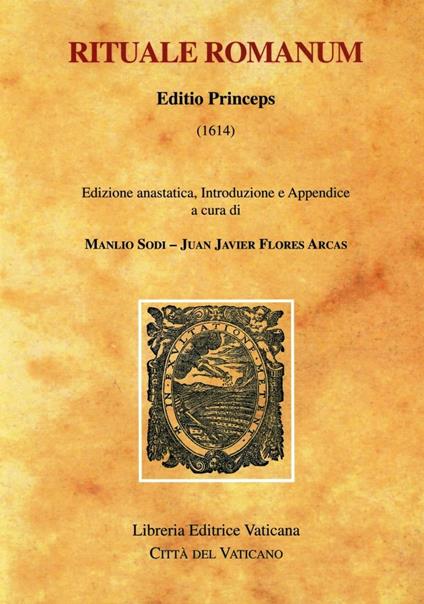 Rituale romanum. Editio princeps (1614) - copertina