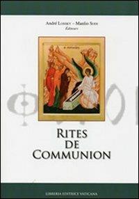 Rites de Communion - Manlio Sodi - copertina