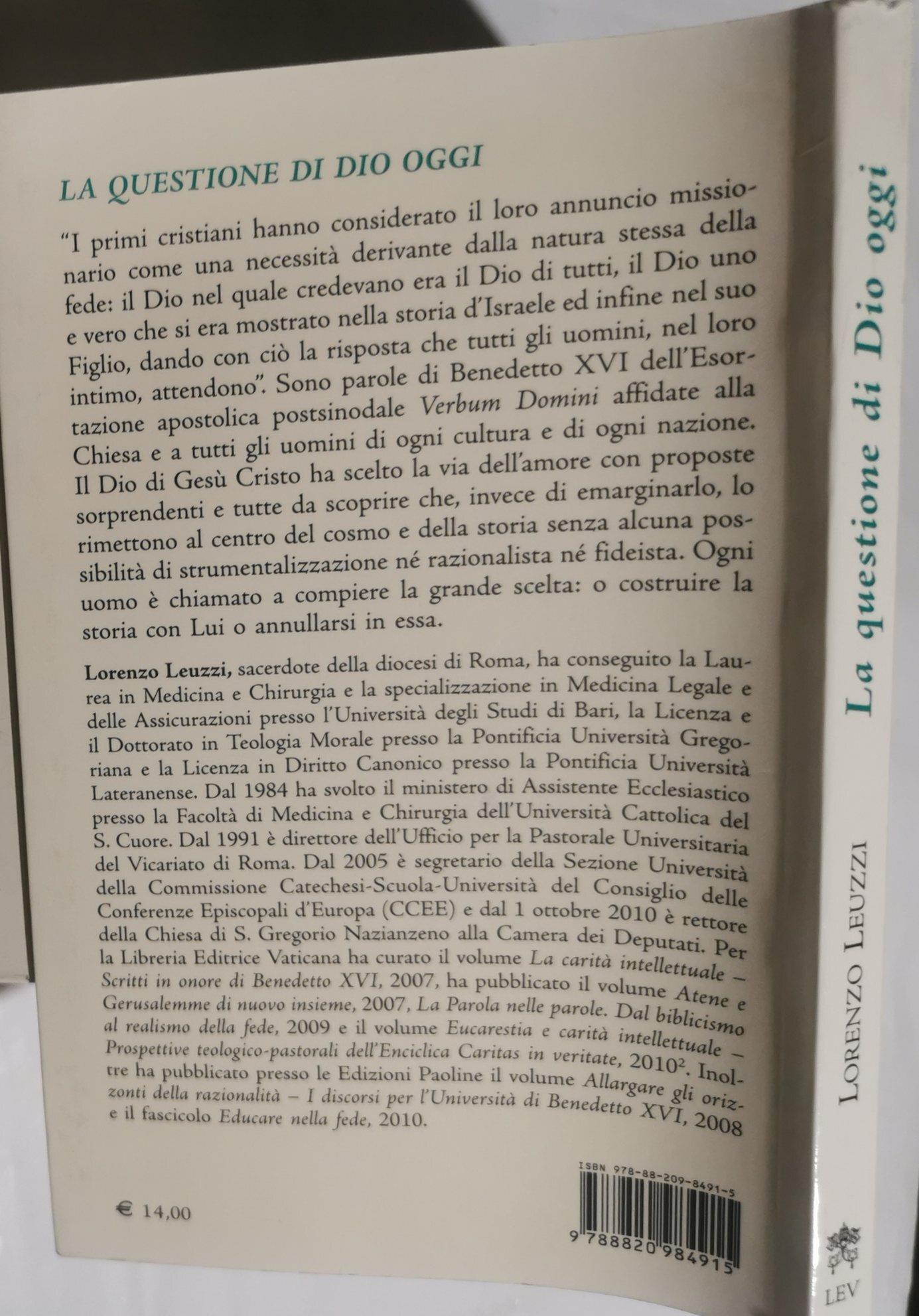 La questione di Dio oggi. Il nuovo cortile dei gentili