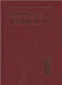 Rito delle esequie. Ediz. maggiore - copertina