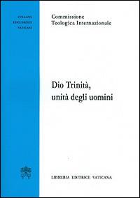 Dio trinità, unità degli uomini - copertina
