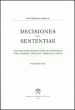 Decisiones seu sententiae. Selectae inter eas quae anno 2007 prodierunt cura eiusdem apostolici tribunalis editae. Vol. 99