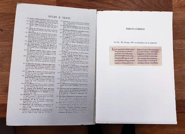 La Biblioteca Apostolica Vaticana luogo di ricerca al servizio degli studi. Atti del Convegno (Roma, 11-13 novembre 2010)