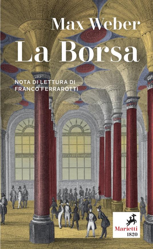 La borsa - Max Weber - copertina