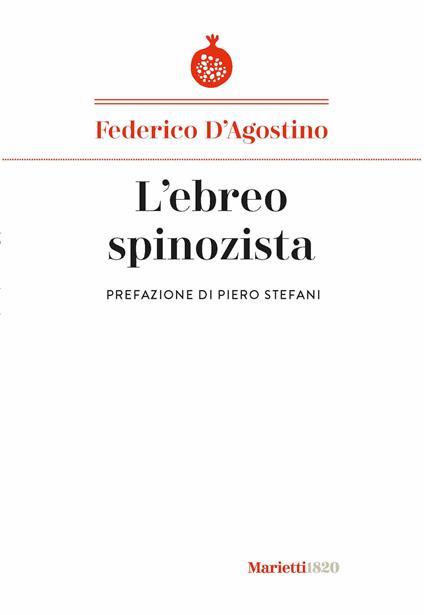 L'ebreo spinozista - Federico D'Agostino - copertina