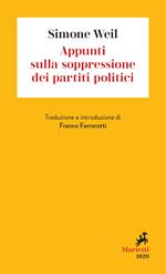 Appunti sulla soppressione dei partiti politici