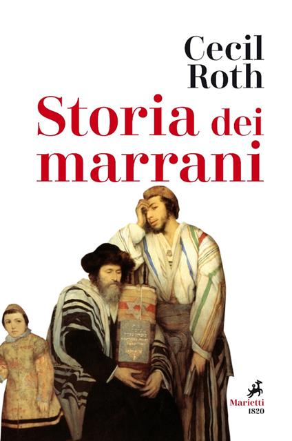 Storia dei marrani - Cecil Roth - copertina