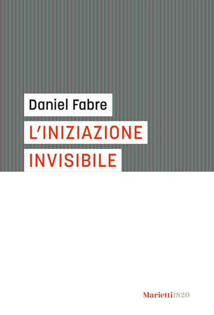 L'iniziazione invisibile - Daniel Fabre - copertina