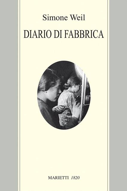 Diario di fabbrica - Simone Weil - copertina