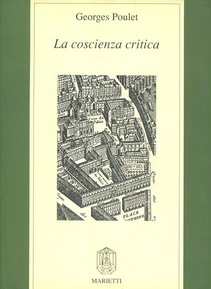 La coscienza critica - Georges Poulet - copertina