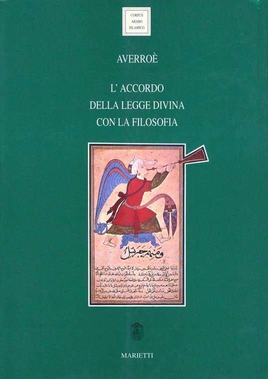L' accordo della legge divina con la filosofia - Averroè - copertina