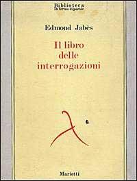 Il libro delle interrogazioni - Edmond Jabès - copertina