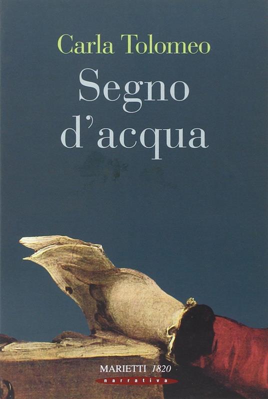 Segno d'acqua - Carla Tolomeo - copertina