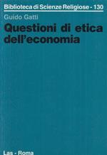 Questioni di etica dell'economia