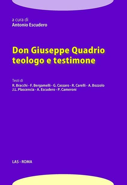 Don Giuseppe quadrio teologo e testimone - copertina