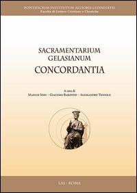 Sacramentarium gelasianum concordantia - copertina