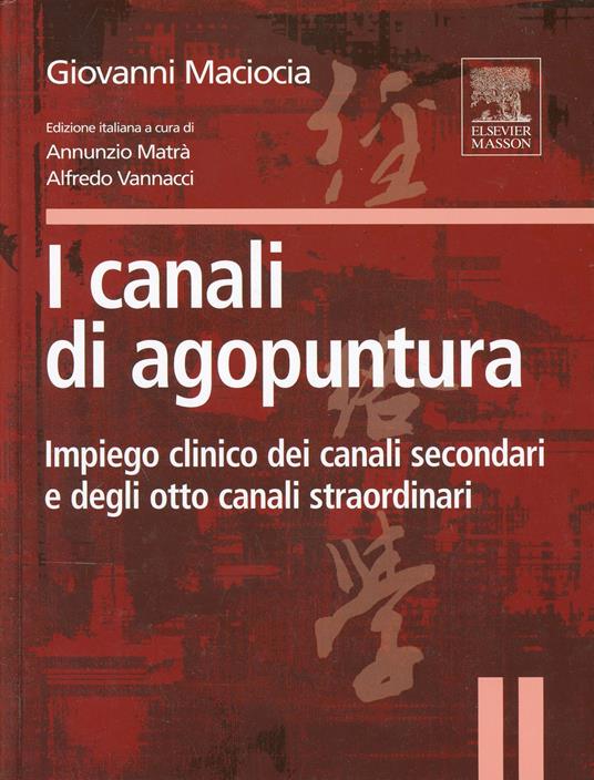 I canali di agopuntura. Impiego clinico dei canali secondari e degli otto canali straordinari. Ediz. illustrata - Giovanni Maciocia - copertina