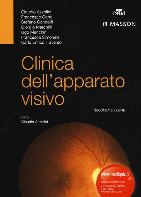 Clinica dell'apparato visivo - Claudio Azzolini - copertina