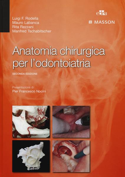 Anatomia chirurgica per l'odontoiatria - Luigi Fabrizio Rodella,Mauro Labanca,Rita Rezzani - copertina