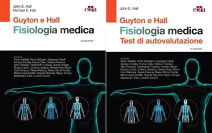 Guyton & Hall. Fisiologia medica. Con test di autovalutazione - John E. Hall,Michael E. Hall - copertina