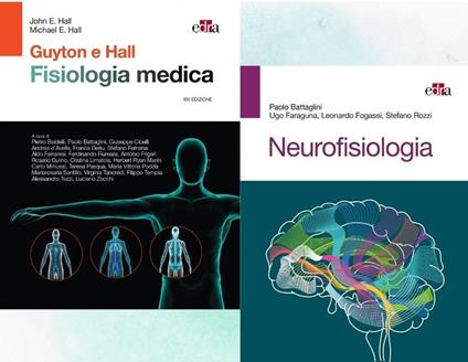 Guyton e Hall & Battaglini. Fisiologia medica+neurofisiologia - copertina