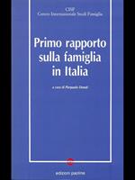 Primo rapporto sulla famiglia in Italia