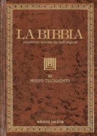 La Bibbia. Vol. 3: Nuovo Testamento - copertina