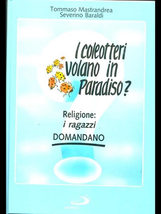 I coleotteri volano in paradiso? Religione: i ragazzi domandano - Tommaso Mastrandrea - copertina