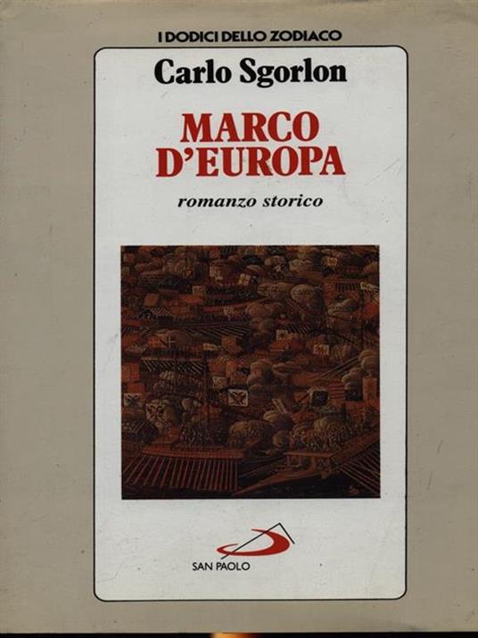 Marco d'Europa - Carlo Sgorlon - copertina