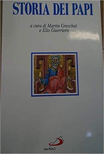 Storia dei papi - copertina