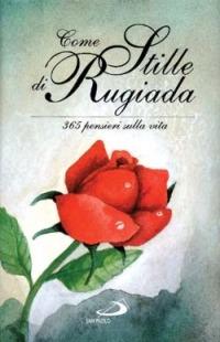 Come stille di rugiada. 365 pensieri sulla vita - copertina