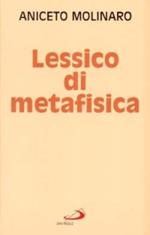 Lessico di metafisica