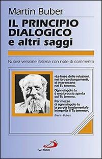 Il principio dialogico e altri saggi - Martin Buber - copertina