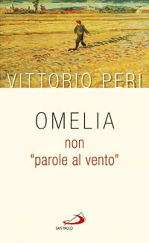 Omelia non «parole al vento» - Vittorio Peri - copertina