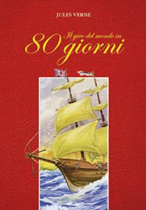 Il giro del mondo in 80 giorni - Jules Verne - copertina