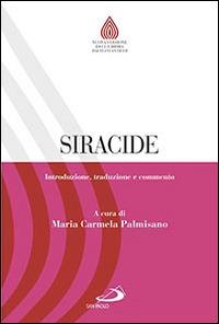 Siracide. Introduzione, traduzione e commento - copertina