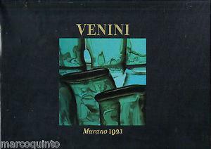  Venini (Murano, 1921). Ediz. italiana e inglese - copertina