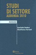 Studi di settore. Addenda 2010