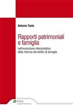 Rapporti patrimoniali e famiglia nell'evoluzione interpretativa della riforma del diritto di famiglia