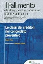 Le classi dei creditori nel concordato preventivo